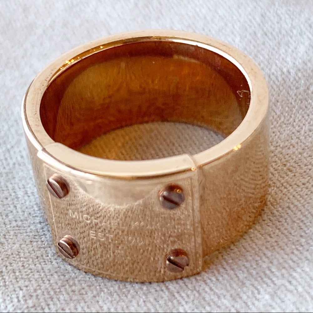 Michael Kors Rose Gold Ring Size 7
